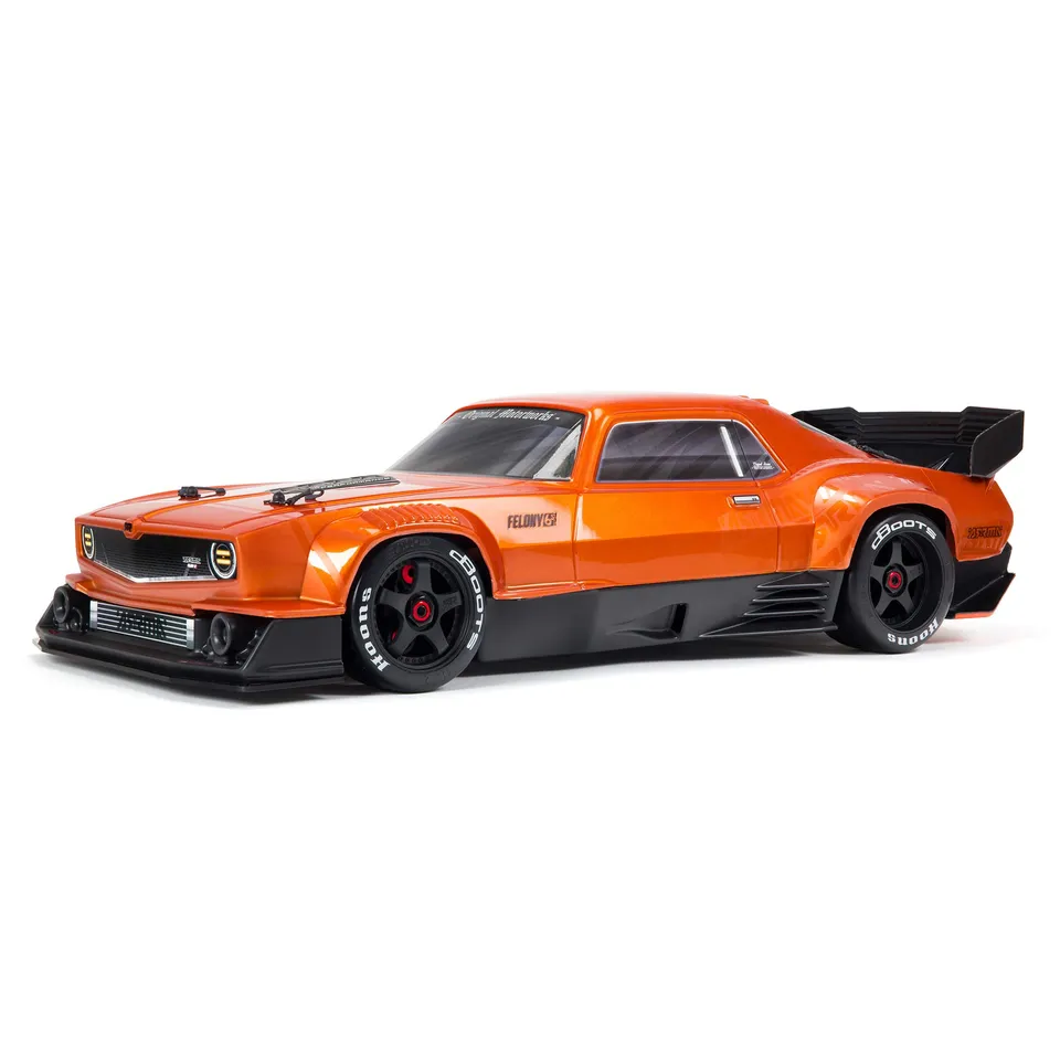 arrma-felony-6s-blx-street-bash-muscle-car-1-7-orange-rtr image 1