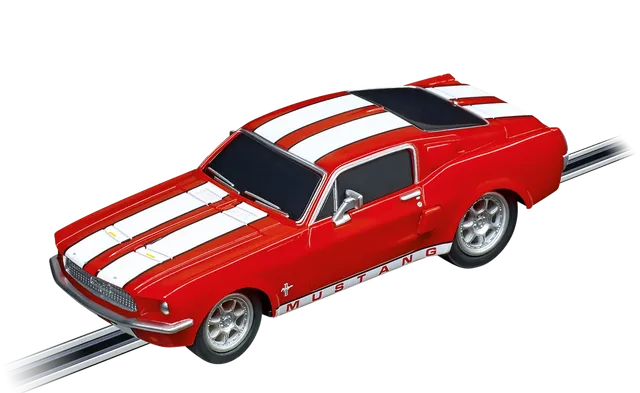 carrera-go-ford-mustang-67-slotcar-racing-rot-1-43 image 1