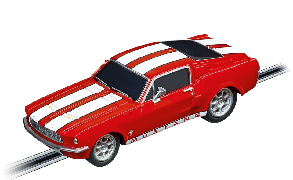 carrera-go-ford-mustang-67-slotcar-racing-rot-1-43 image 1