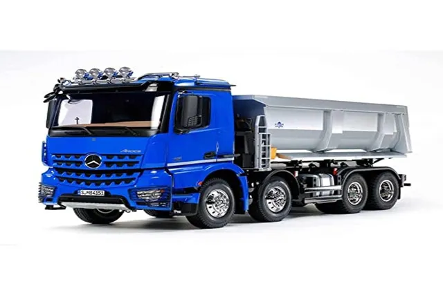 tamiya-r-c-56366-mb-arocs-4151-kipper-8x4-1-14-blau image 1