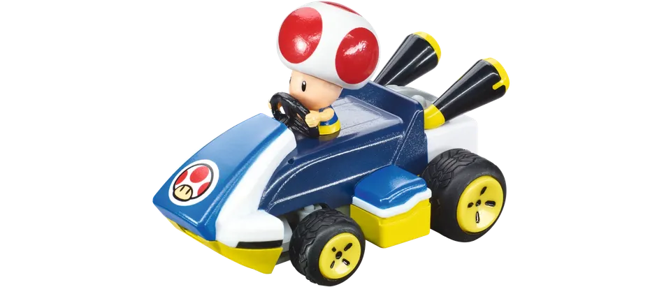 carrera-nintendo-mario-kart-mini-rc-auto-toad-2-4-ghz image 1