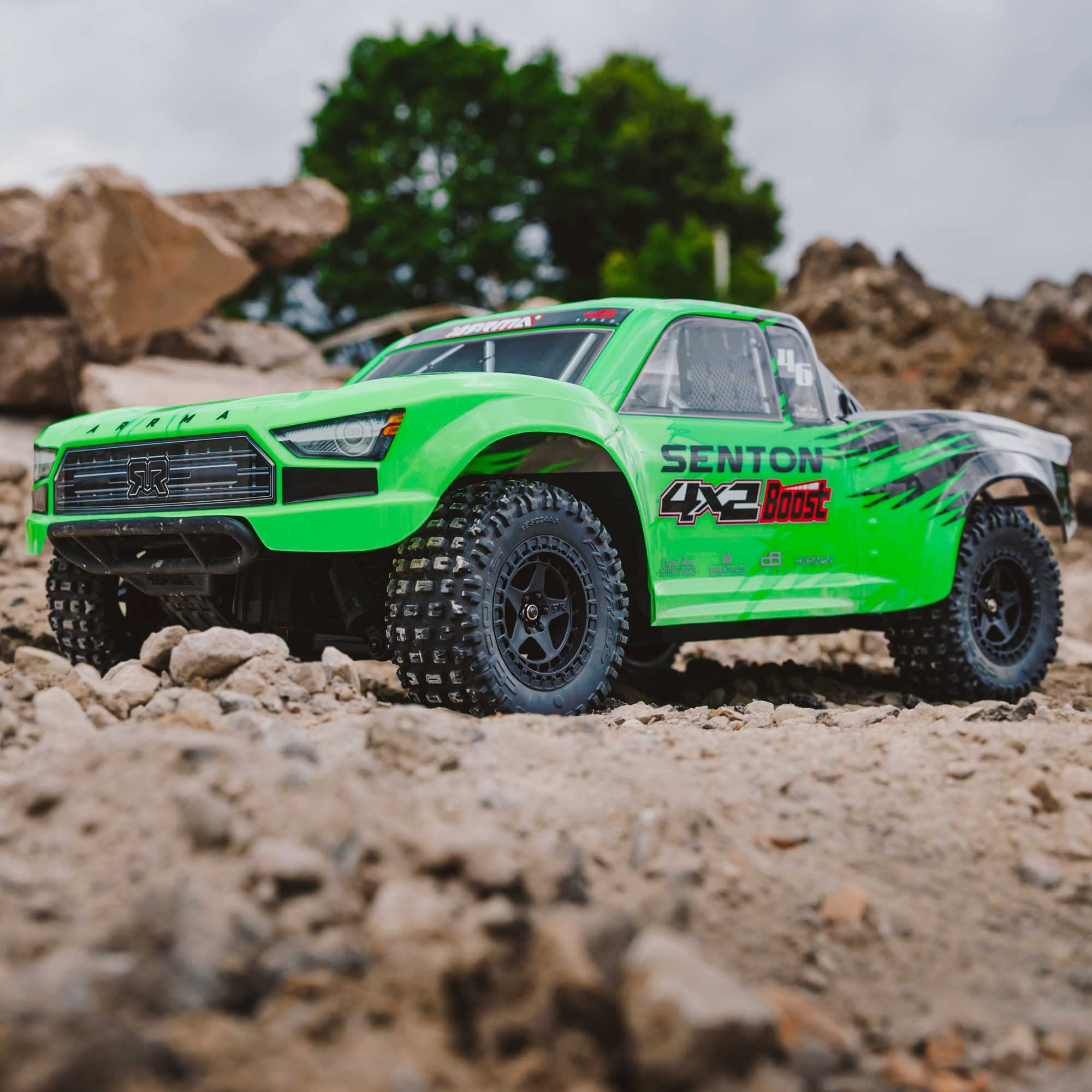 arrma-senton-1-10-4x2-boost-mega-truck-rtr-gr-n image 3