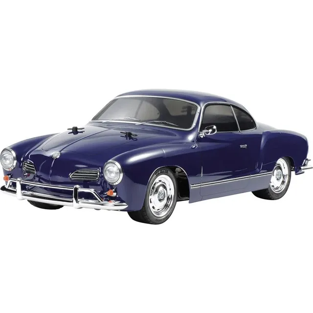 tamiya-r-c-models-vw-karmann-ghia-karosserie-satz-1-10-klar-m-chassis image 1