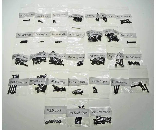 carson-x10et-xl-schraubenset-desert-warrior-500405487-ersatzteil image 1