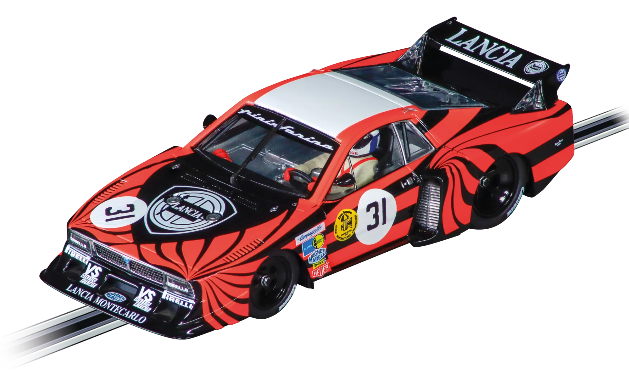 carrera-digital-132-lancia-beta-montecarlo-turbo-no-31-slotcar-1-32-licht image 1