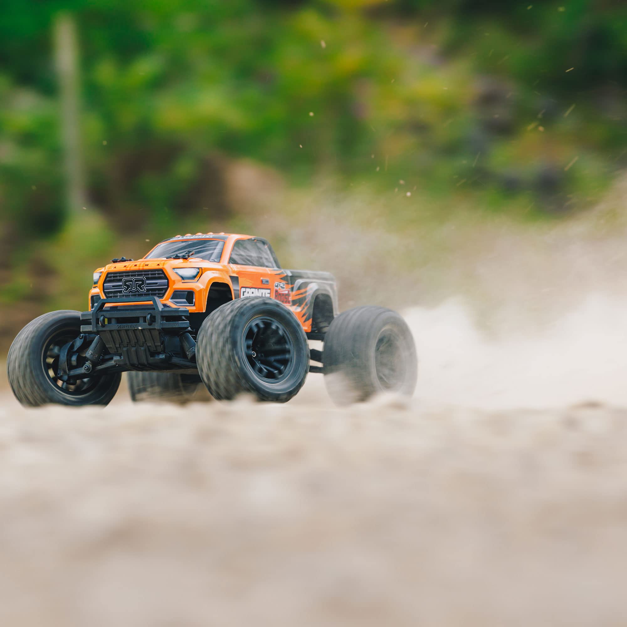 arrma-granite-4x2-boost-mega-550-monster-truck-rtr-orange image 4