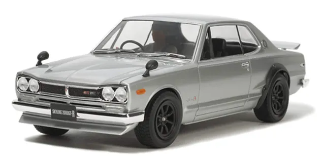 tamiya-nissan-skyline-2000-gt-r-modellbausatz-1-24-unlackiert image 1
