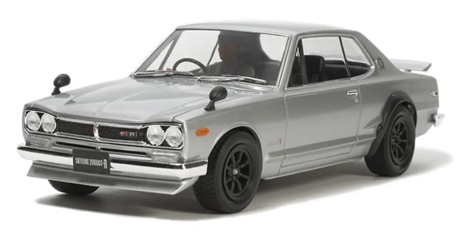 tamiya-nissan-skyline-2000-gt-r-modellbausatz-1-24-unlackiert image 1