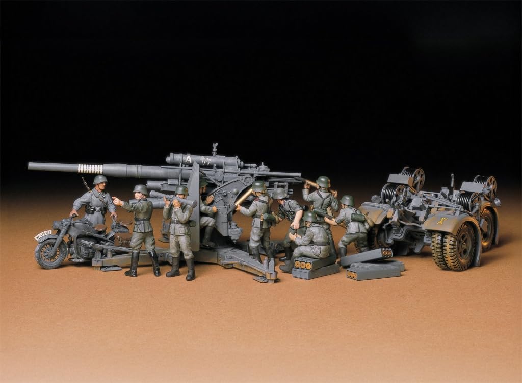 tamiya-35017-1-35-flak-8-8-cm-mit-motorrad-bausatz-gr-n image 7