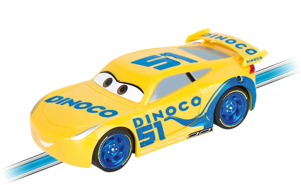 carrera-first-disney-pixar-cars-dinoco-cruz-rennauto image 1