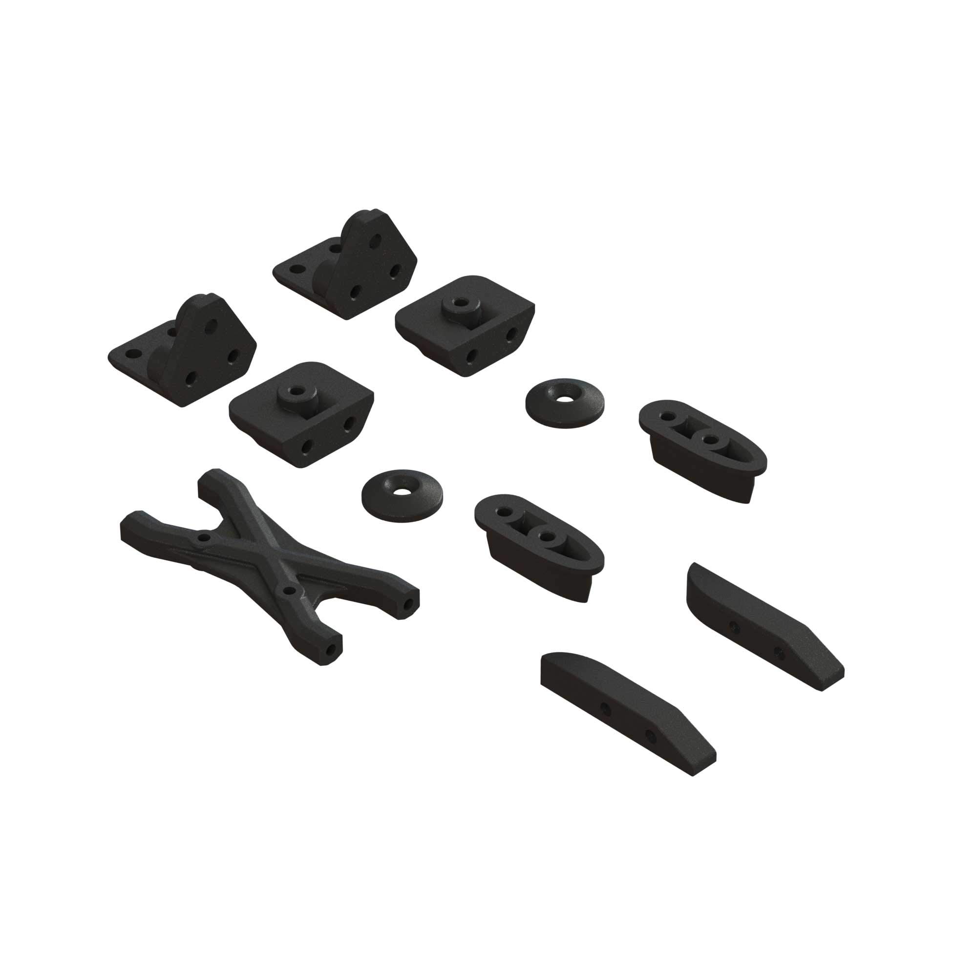 arrma-kraton-fl-gelhalterung-set-heckfl-gel-verbundstoff image 1