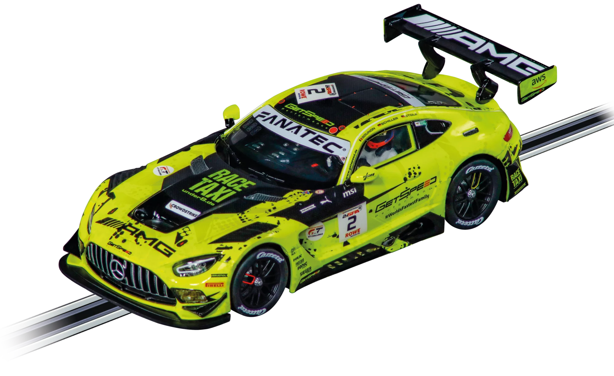 carrera-digital-132-mercedes-amg-gt3-slotcar-getspeed-spa-1-32 image 1