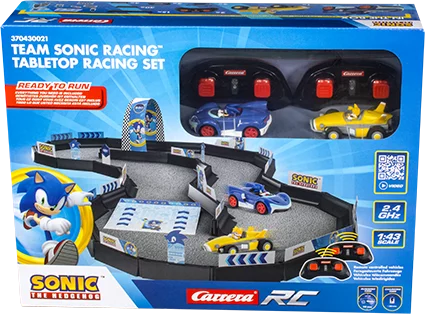 carrera-sonic-team-sonic-racing-tabletop-renn-set-1-43 image 2