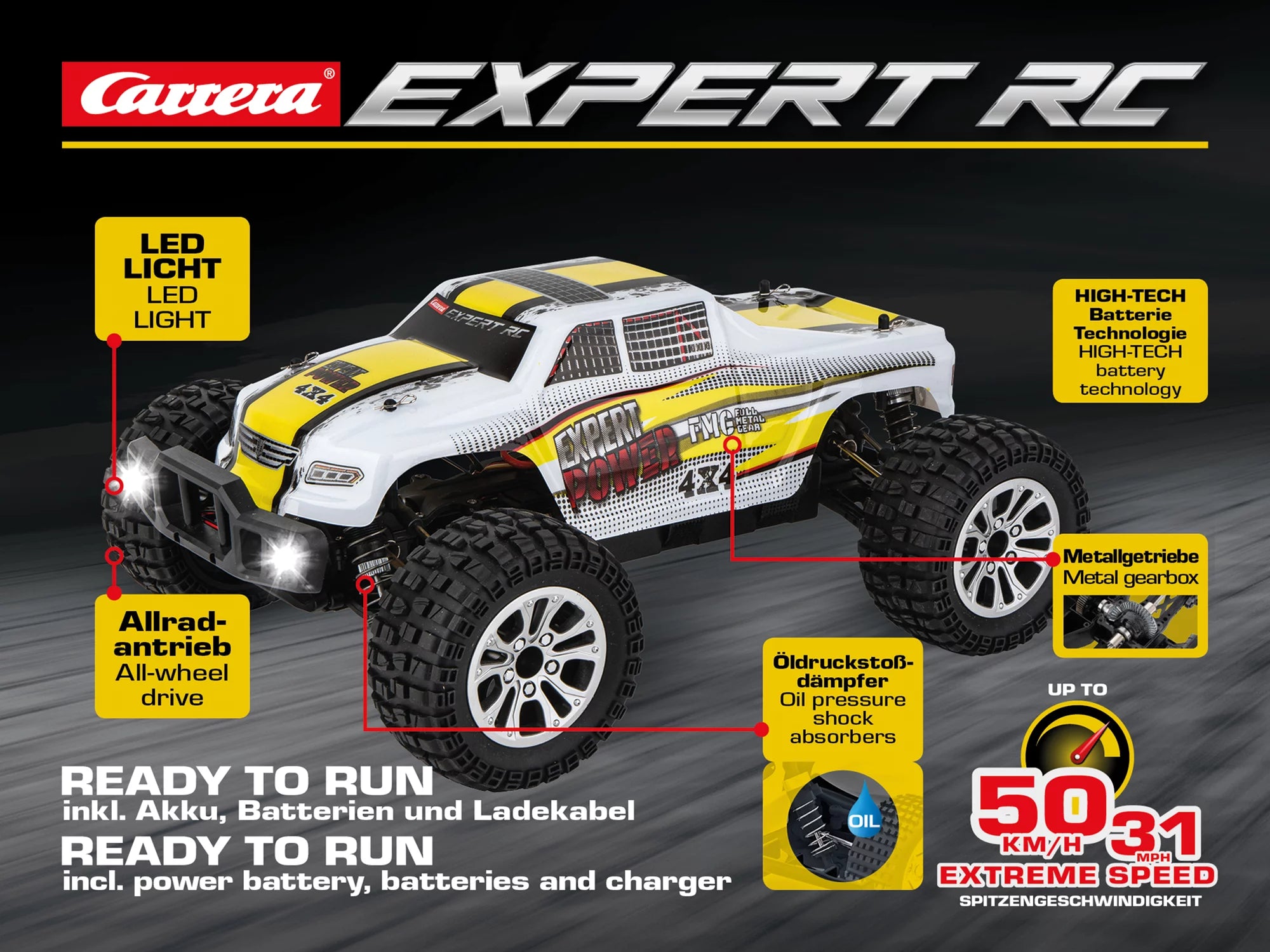 carrera-expert-rc-offroad-pickup-rc-auto-1-10-50-km-h image 7