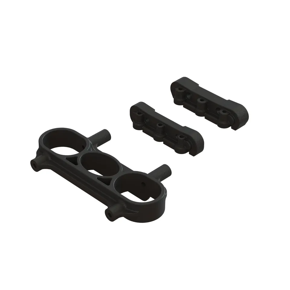 arrma-kraton-ara320690-skid-plate-mount-set-unterbodenschutz-halter image 1