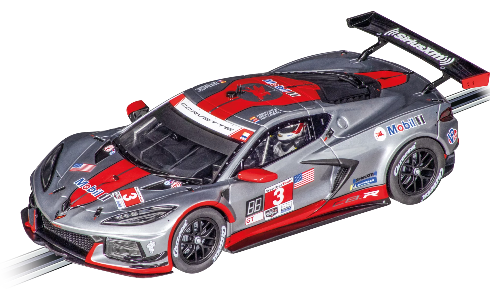 carrera-digital-132-chevrolet-corvette-c8-r-slotcar-sebring-no-3 image 1