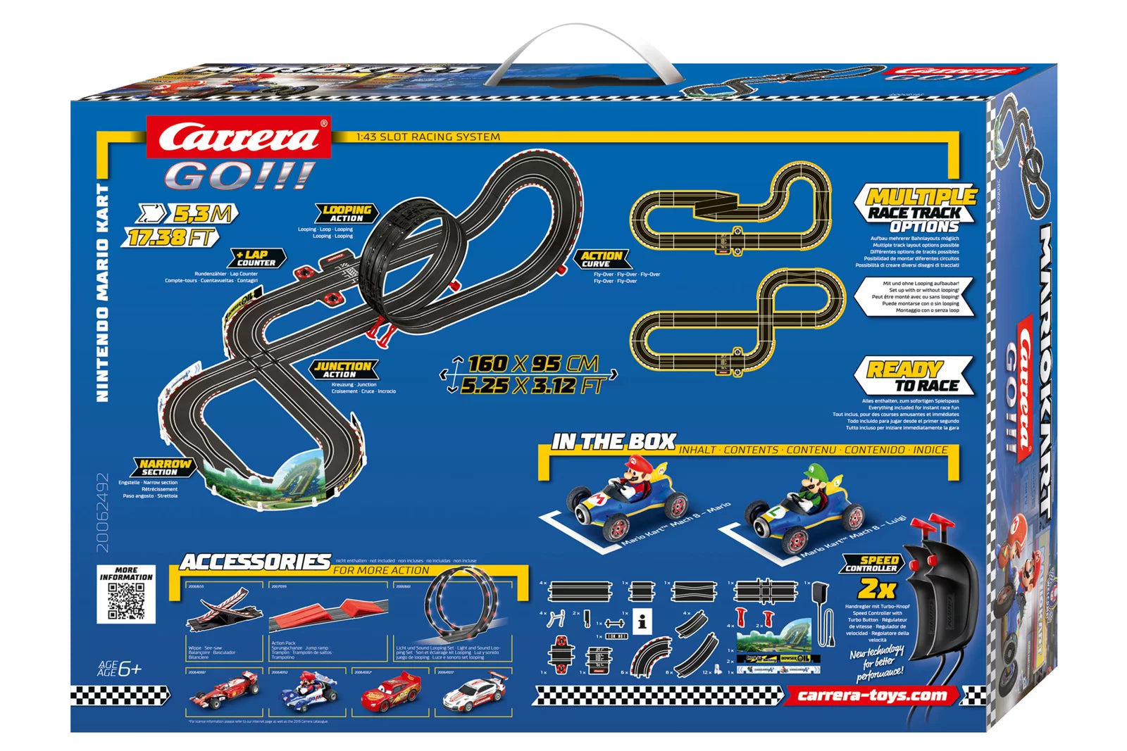 carrera-go-mario-kart-mach-8-slotcar-set-5-3-m image 2