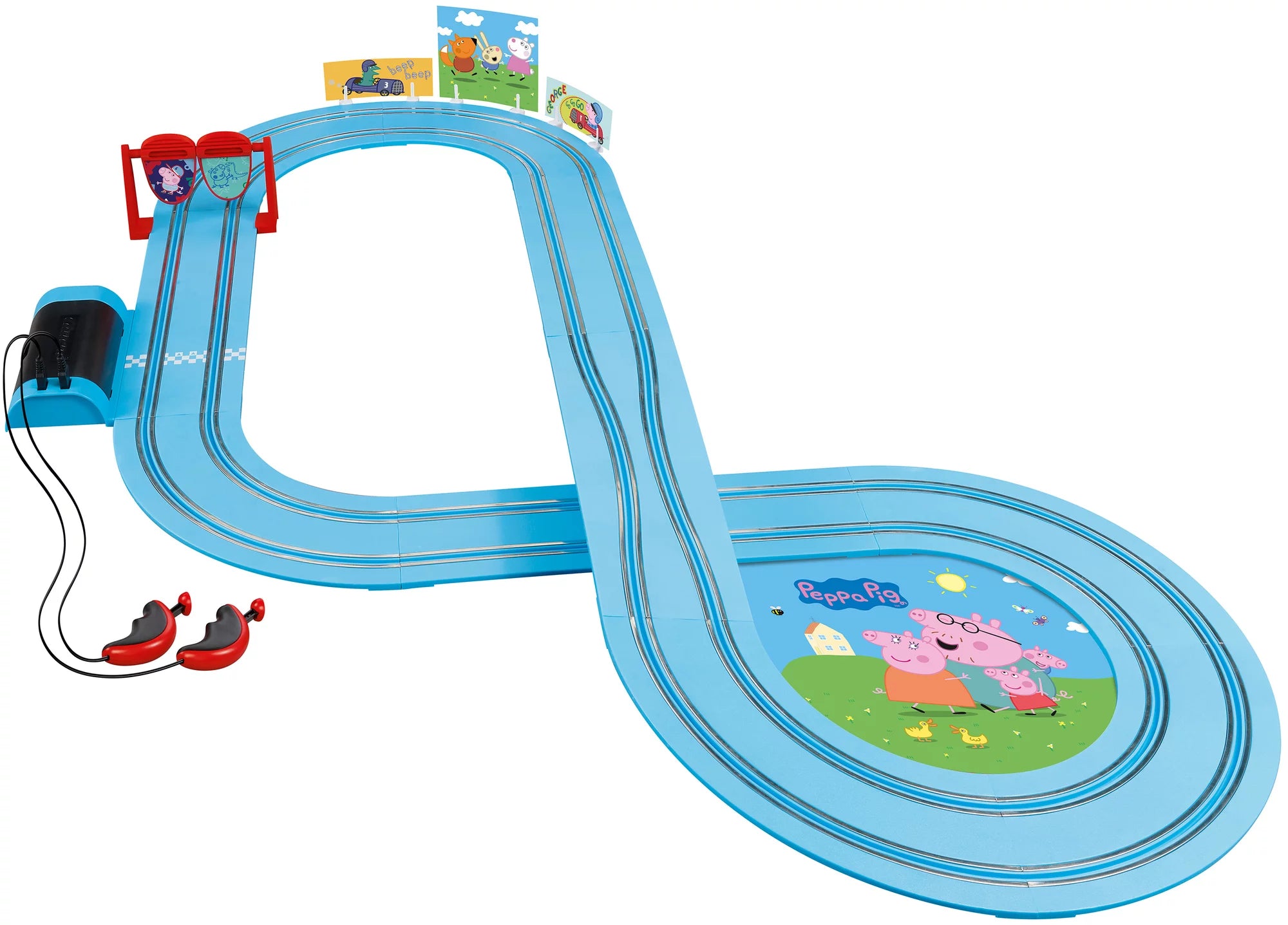 carrera-first-peppa-pig-soapbox-race-rennbahn-set-2-9-m image 3