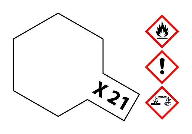 tamiya-x-21-mattier-medium-acrylfarbe-23ml-matt image 1