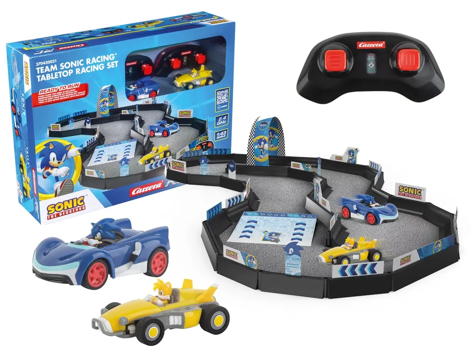 carrera-sonic-team-sonic-racing-tabletop-renn-set-1-43 image 1
