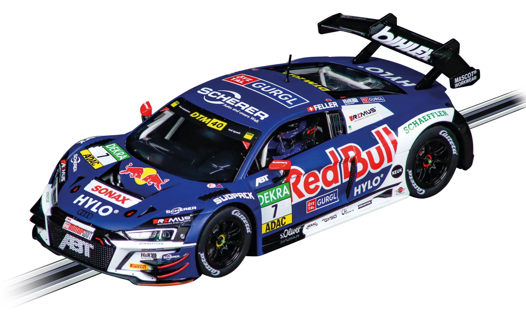 carrera-digital-132-audi-r8-lms-gt3-abt-red-bull-no-7-slotcar image 1