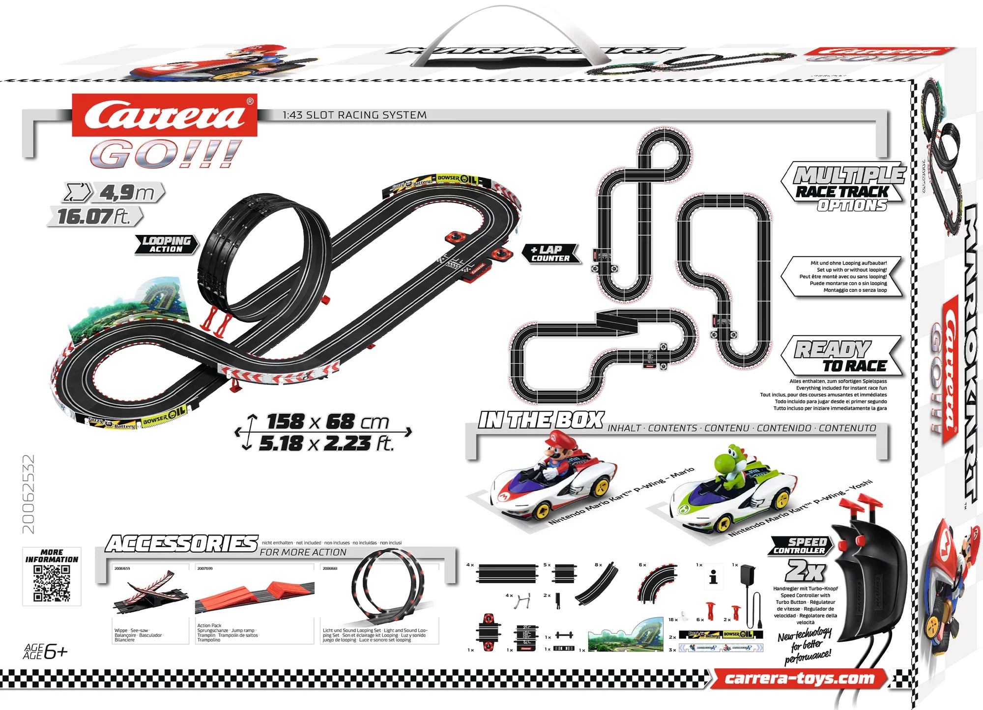 carrera-go-mario-kart-p-wing-rennbahn-set-4-9-m-looping image 2