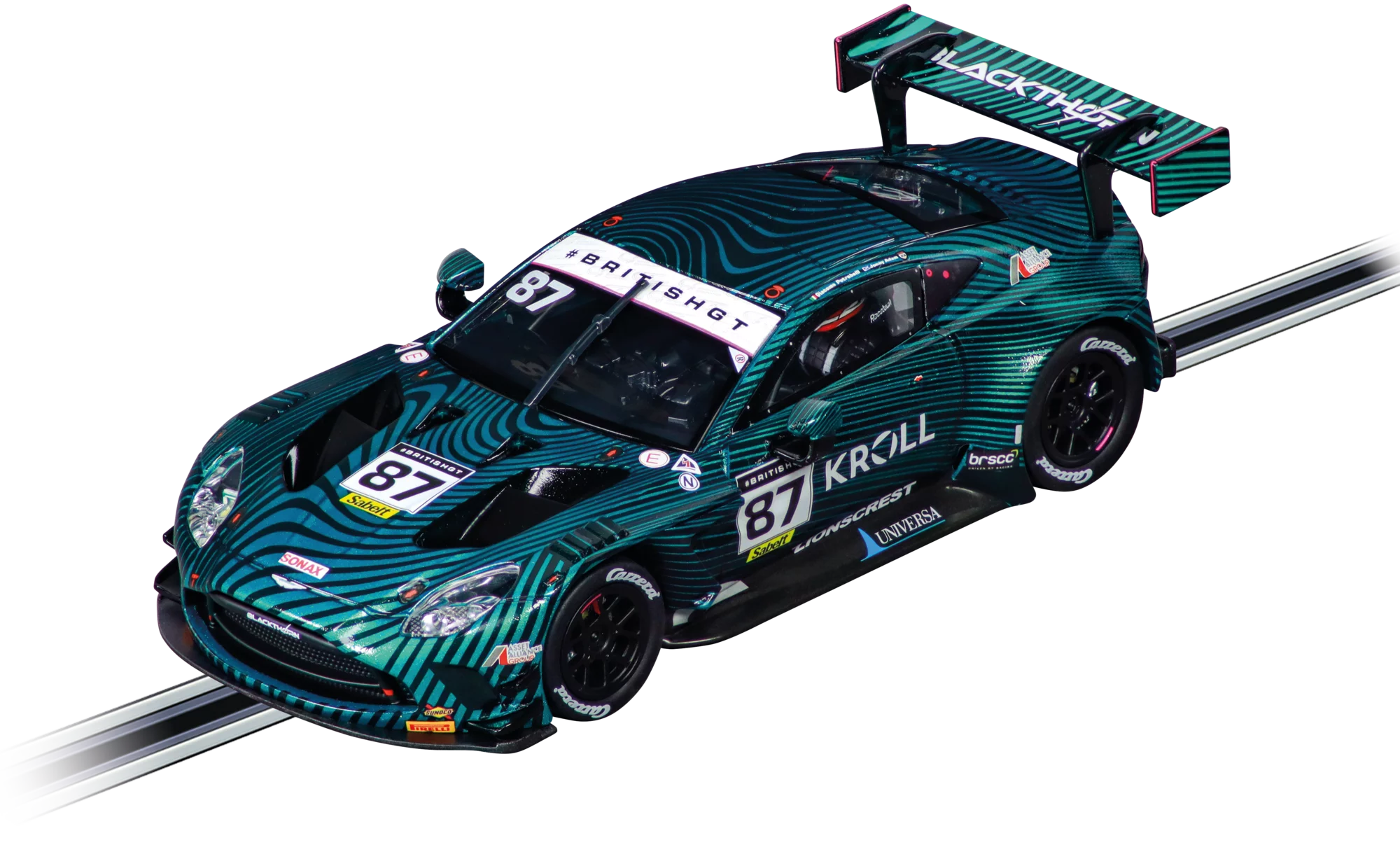 carrera-digital-132-aston-martin-vantage-gt3-no-87-slotcar image 1