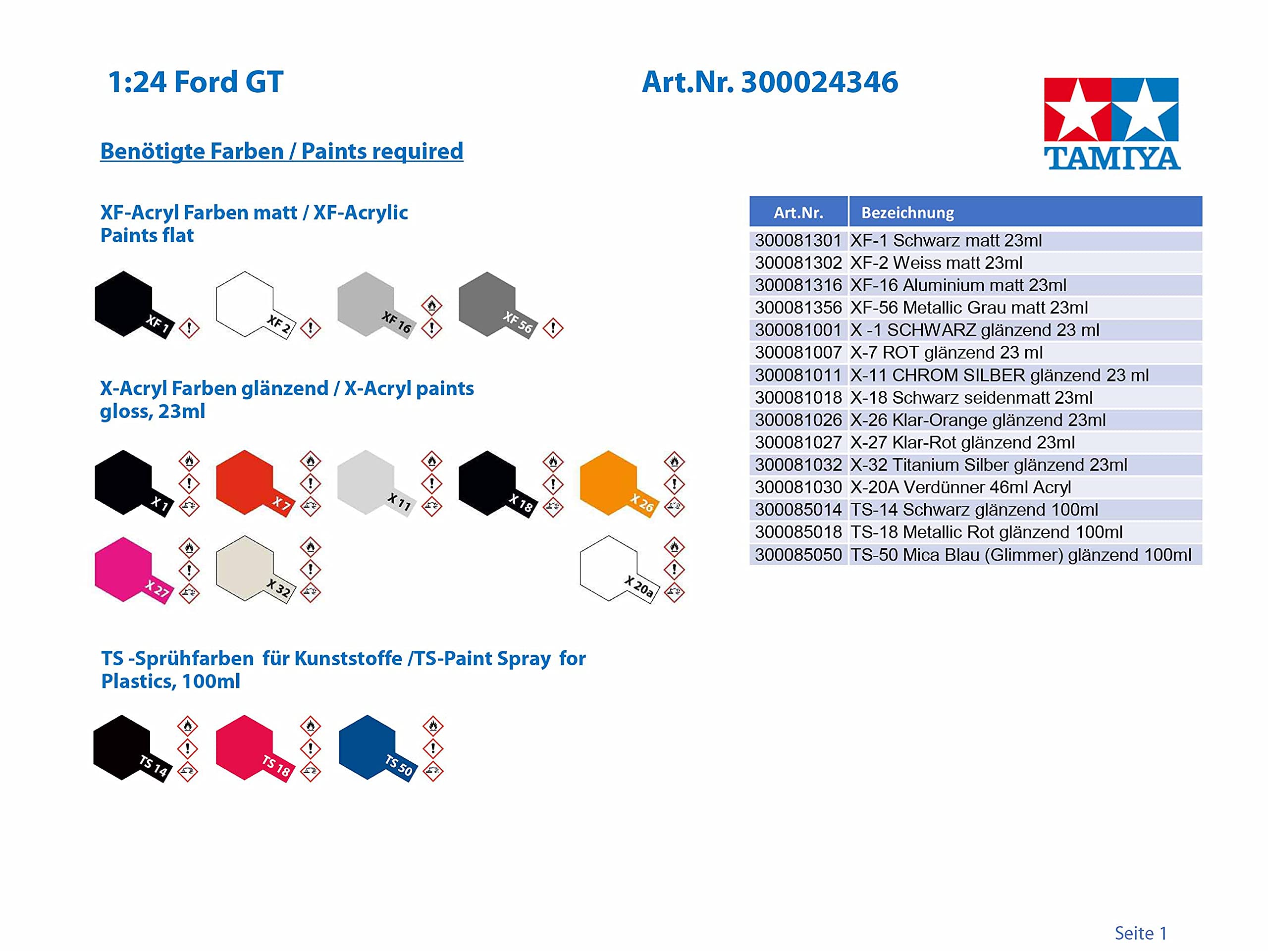 tamiya-ford-gt-24346-modellbausatz-1-24-unlackiert image 3