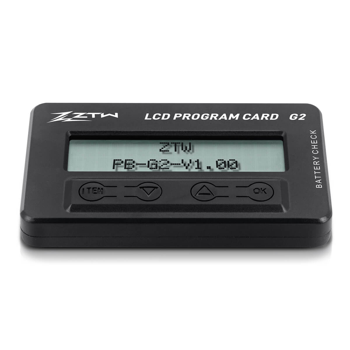 ztw-lcd-program-card-g2-programmierkarte-servo-tester-voltmeter image 2