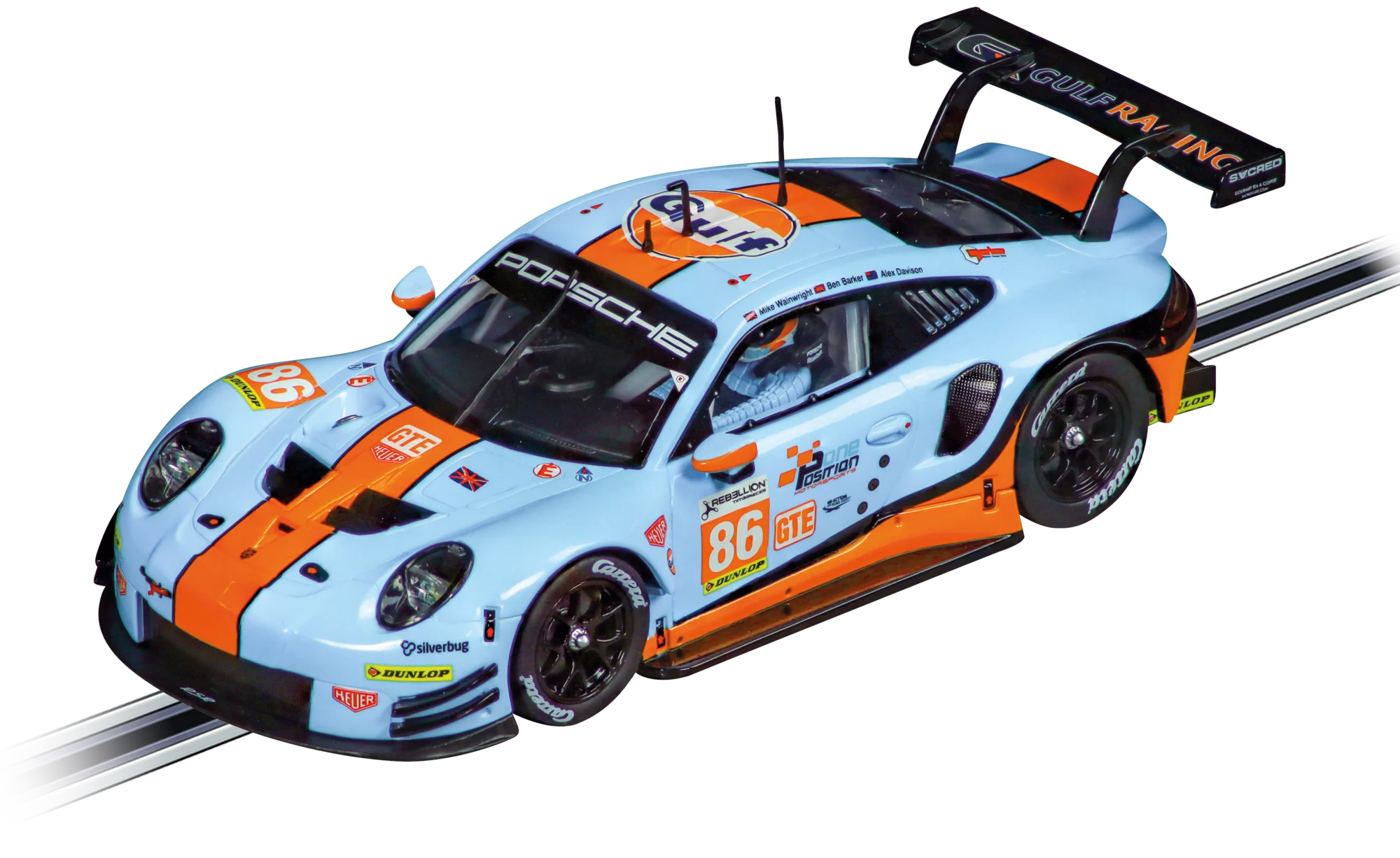 carrera-digital-132-porsche-911-rsr-gulf-no-86-slotcar image 1