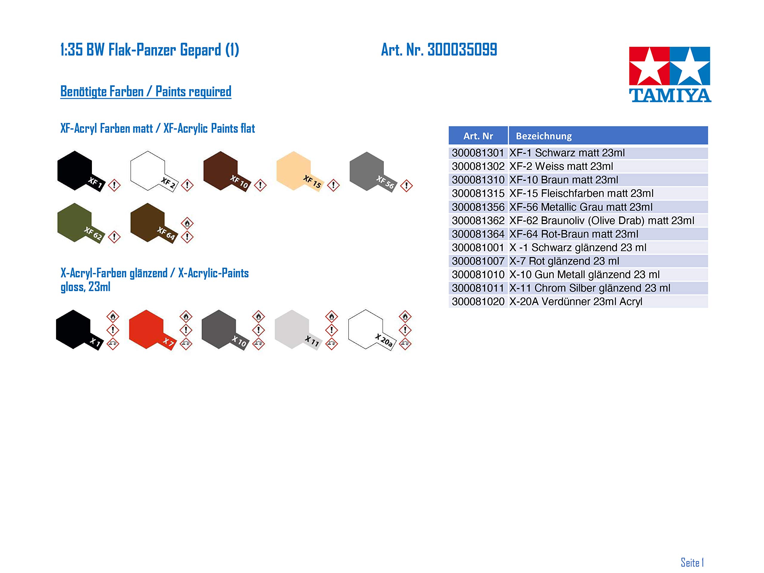 tamiya-35099-flakpanzer-gepard-panzermodell-1-35 image 2