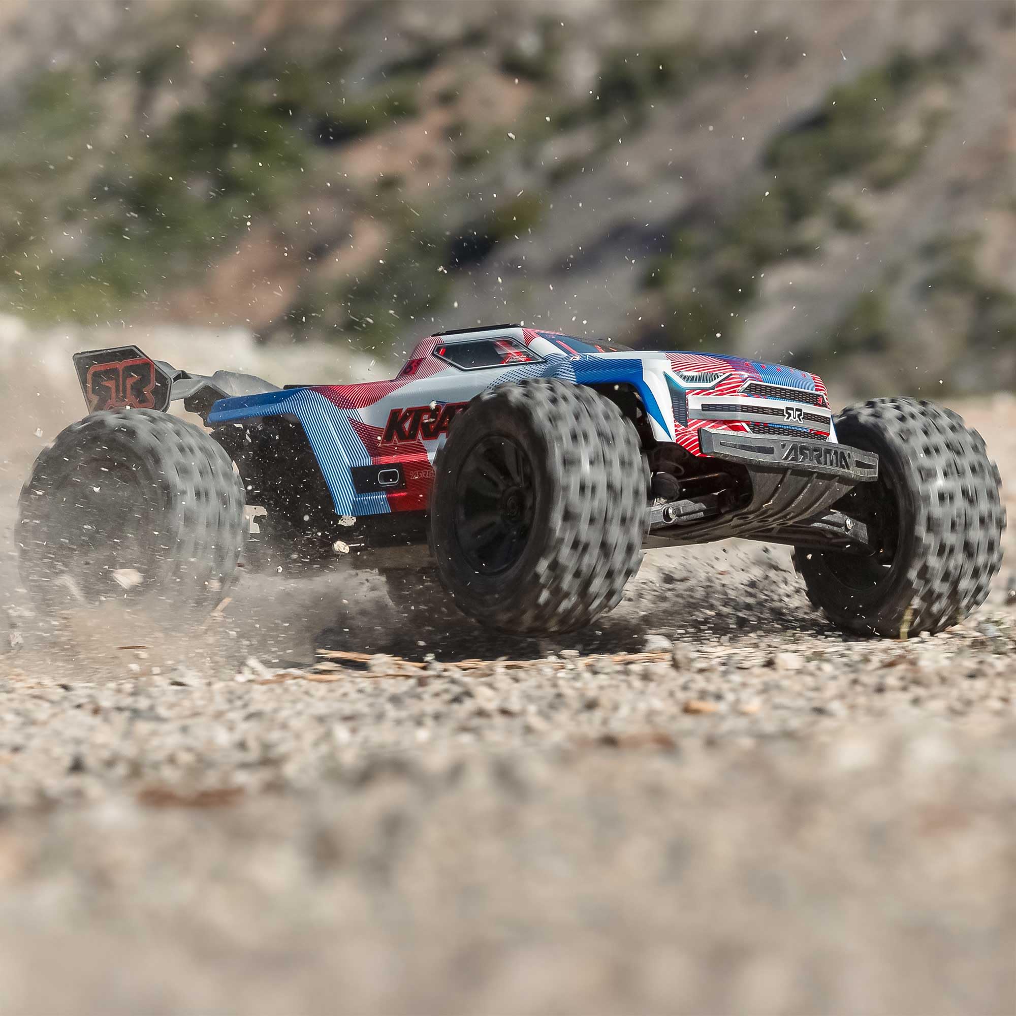 arrma-kraton-6s-blx-v6-speed-truck-1-8-blau-rot-brushless-rtr image 2