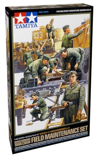 tamiya-300032547-1-48-wwii-diorama-set-feld-instandsetzung-modellbausatz image 6