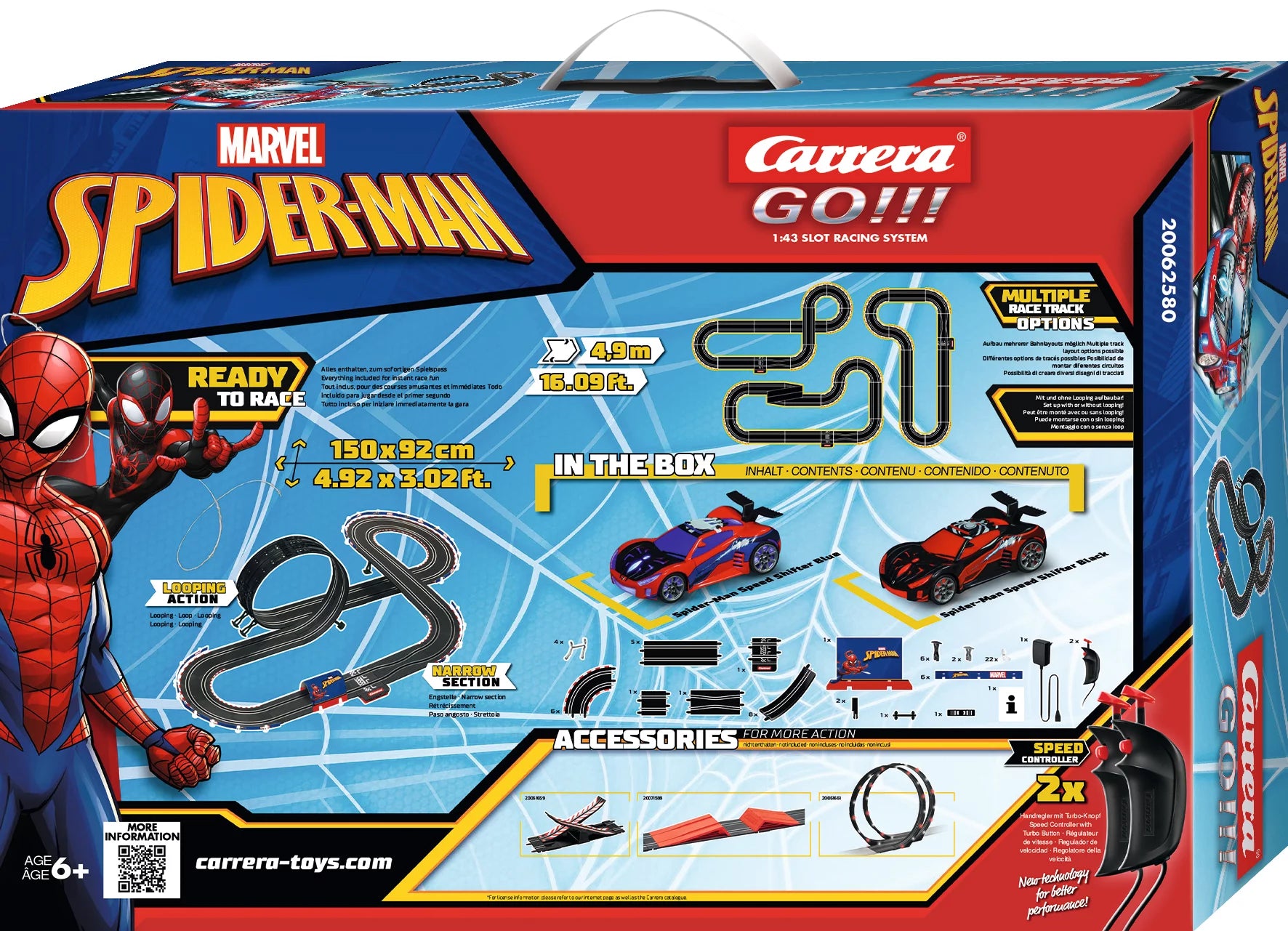 carrera-go-spider-racing-uk-rennbahn-set-4-9-m-looping image 2