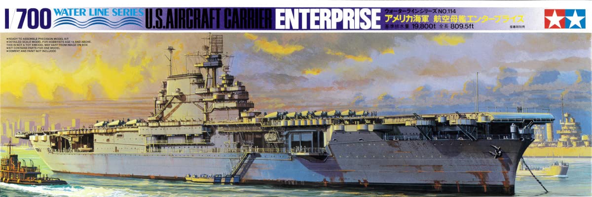tamiya-us-enterprise-flugzeugtr-ger-bausatz-1-700 image 2