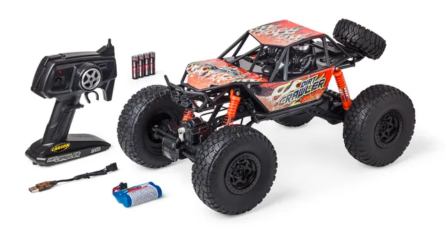 carson-rc-modelle-500404290-dirt-crawler-1-8-rc-auto-orange-rtr image 1