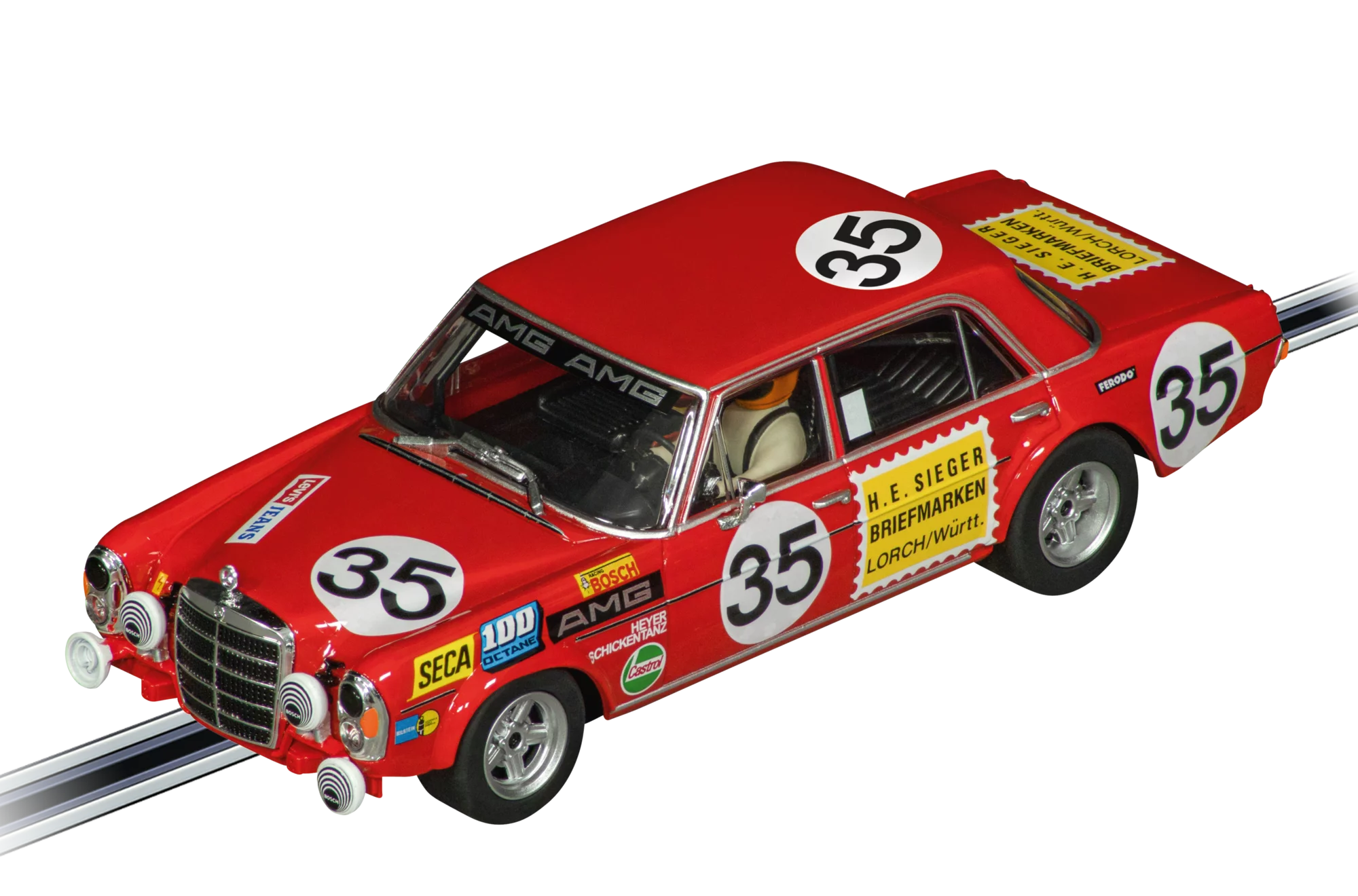 carrera-digital-132-mercedes-300-sel-amg-no-35-slotcar image 1