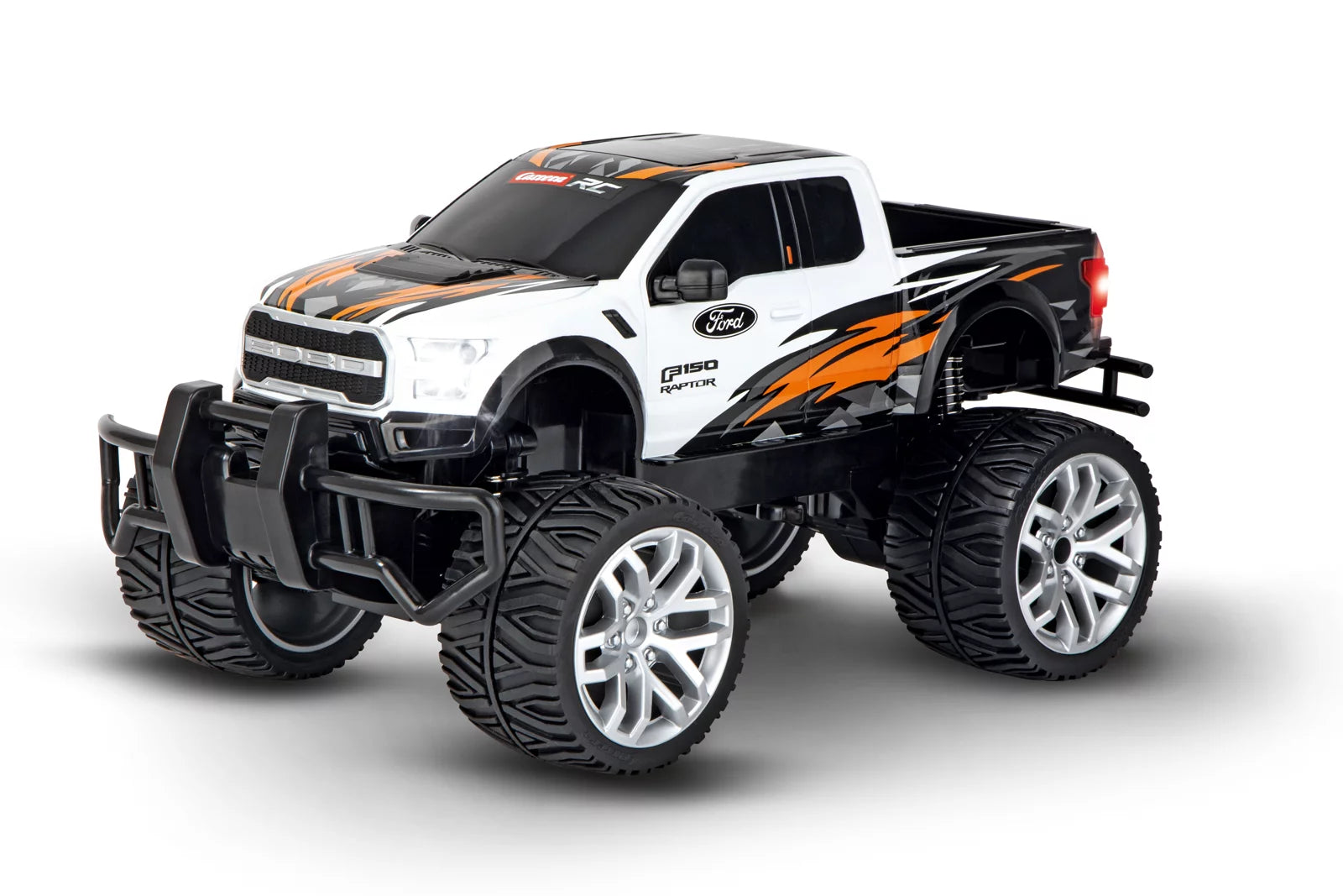carrera-action-ford-f-150-raptor-rc-auto-2-4-ghz-wei-flammen image 1