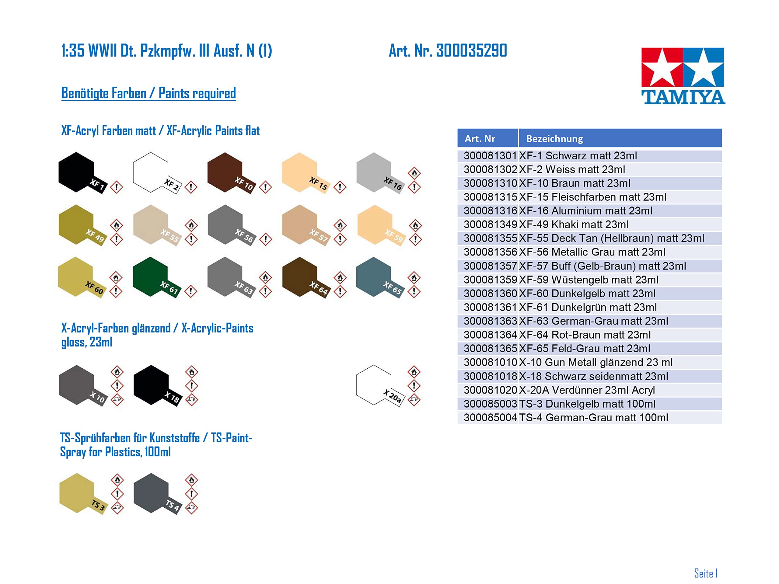 tamiya-35290-panzerkampfwagen-iii-ausf-n-1-35-bausatz-mit-figur image 2