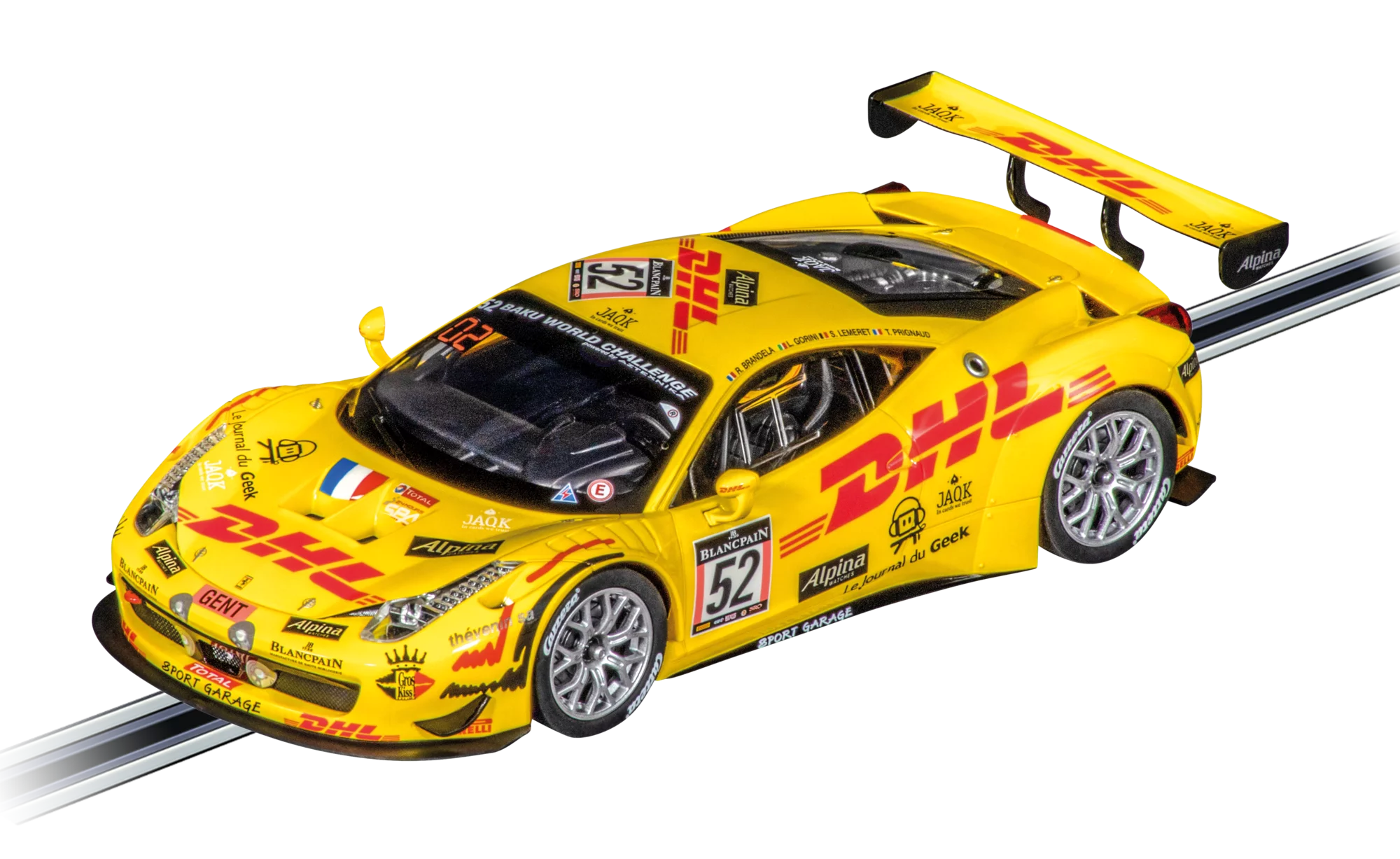 carrera-digital-124-ferrari-458-italia-gt3-no-52-slotcar image 1