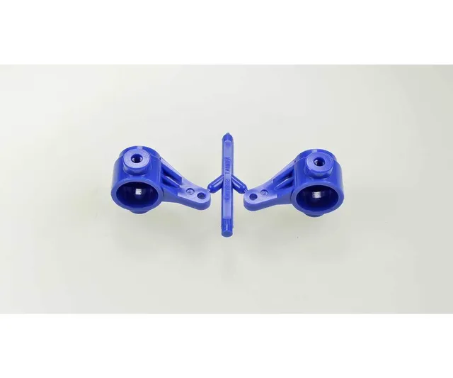 tamiya-300445246-achsschenkel-vorn-blau-ta02-2-st-ck image 1