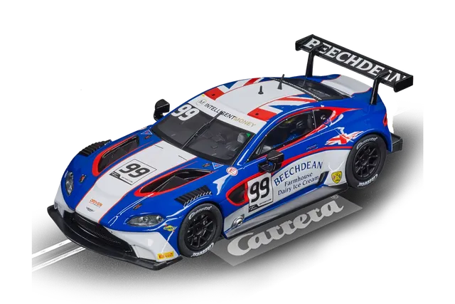 carrera-digital-132-aston-martin-vantage-gt3-slotcar-no-99 image 1