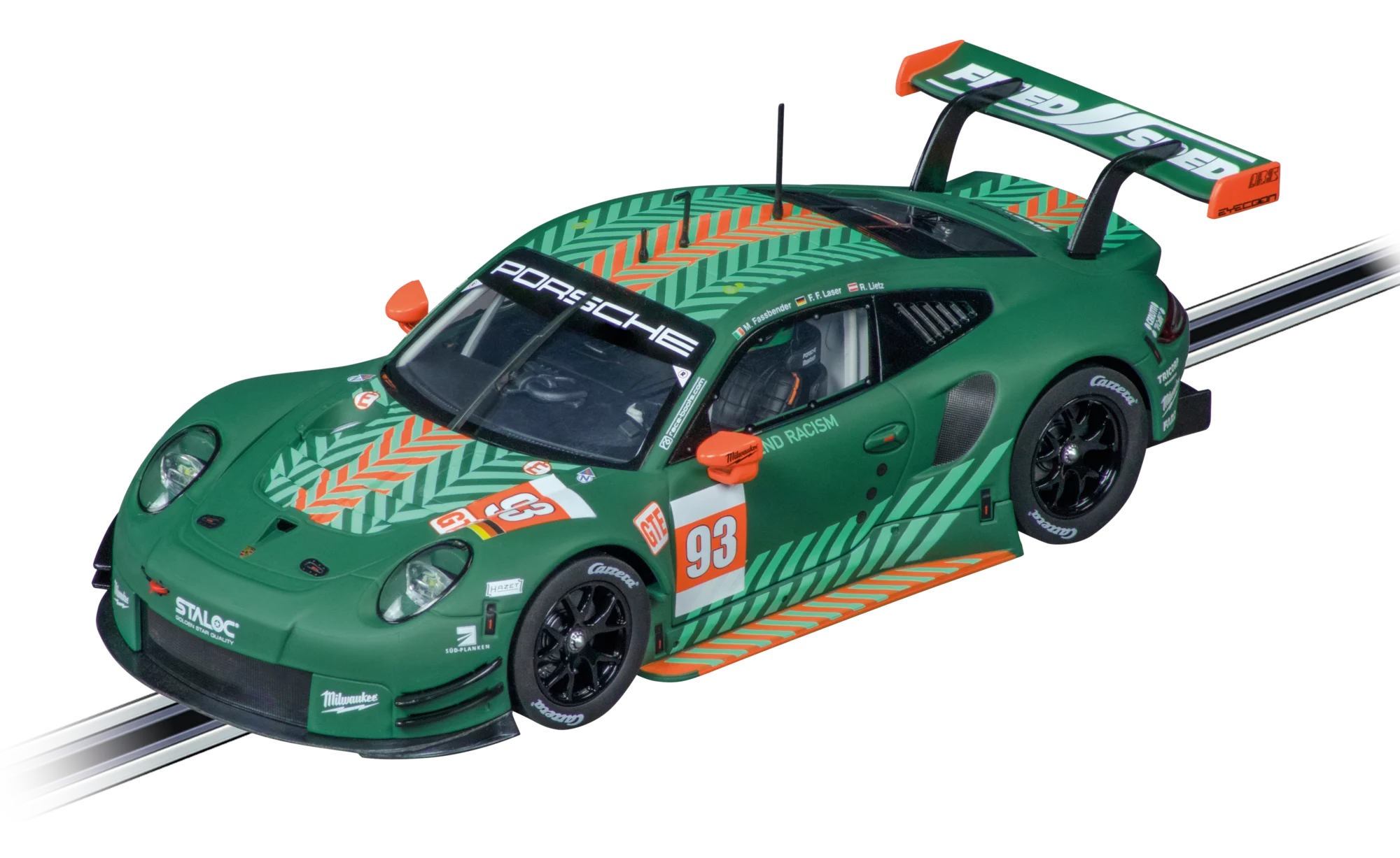 carrera-digital-132-porsche-911-rsr-slotcar-proton-no-93 image 1
