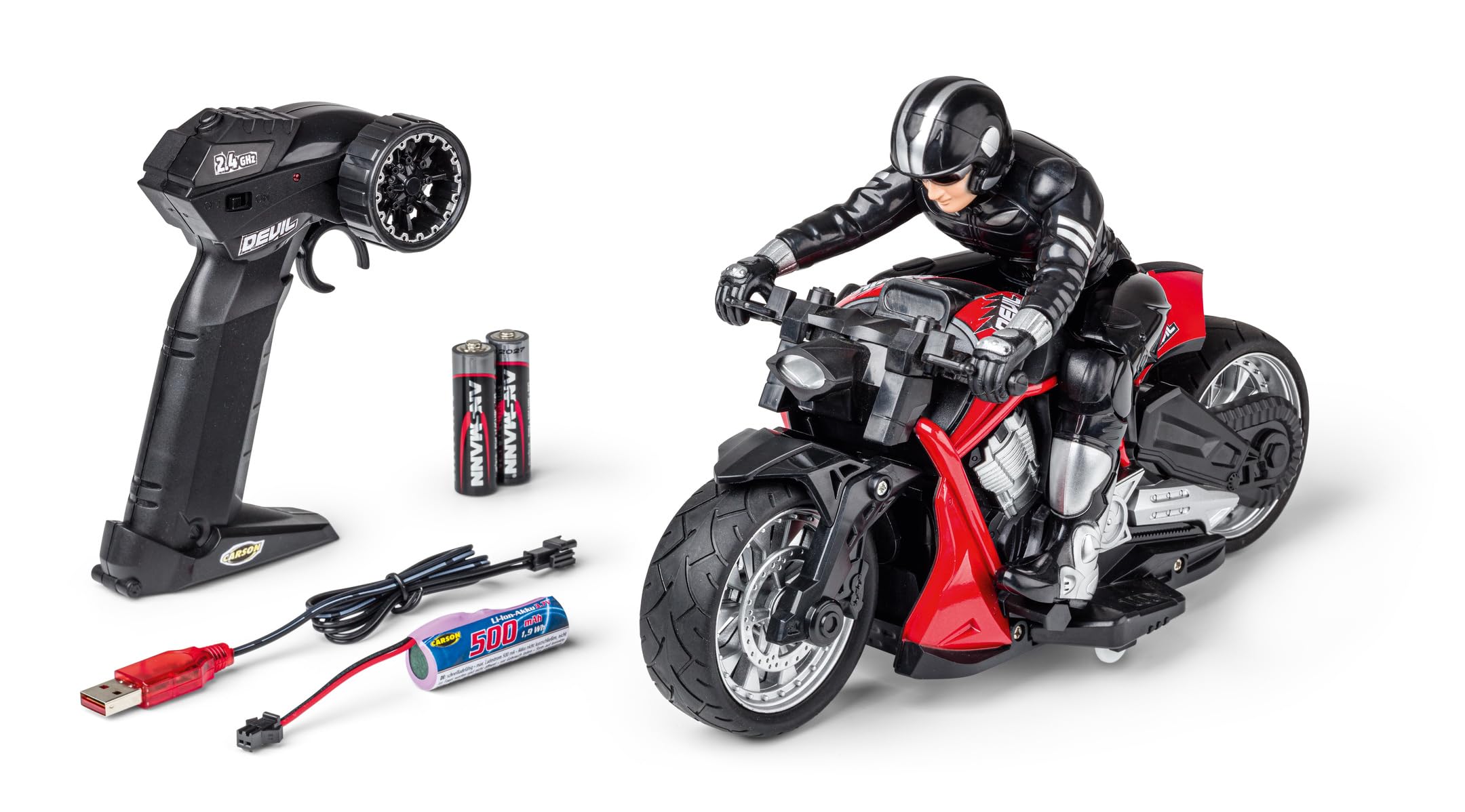 carson-500404280-rc-devil-bike-motorrad-rtr-gr-n image 6