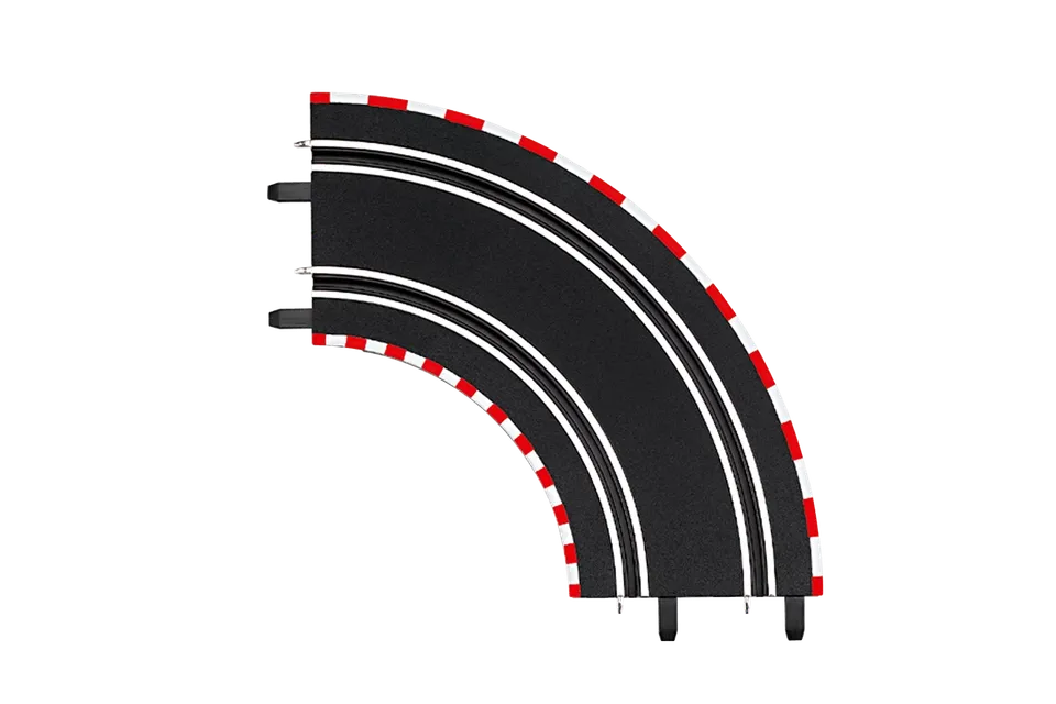 carrera-digital-132-kurve-1-90-2-st-ck-schienen-228mm image 1