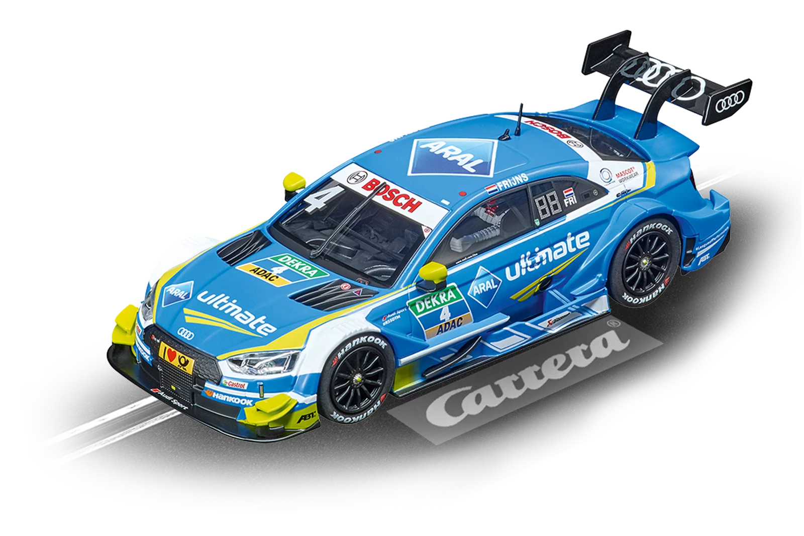 carrera-digital-132-audi-rs-5-dtm-slotcar-no-4-frijns image 1