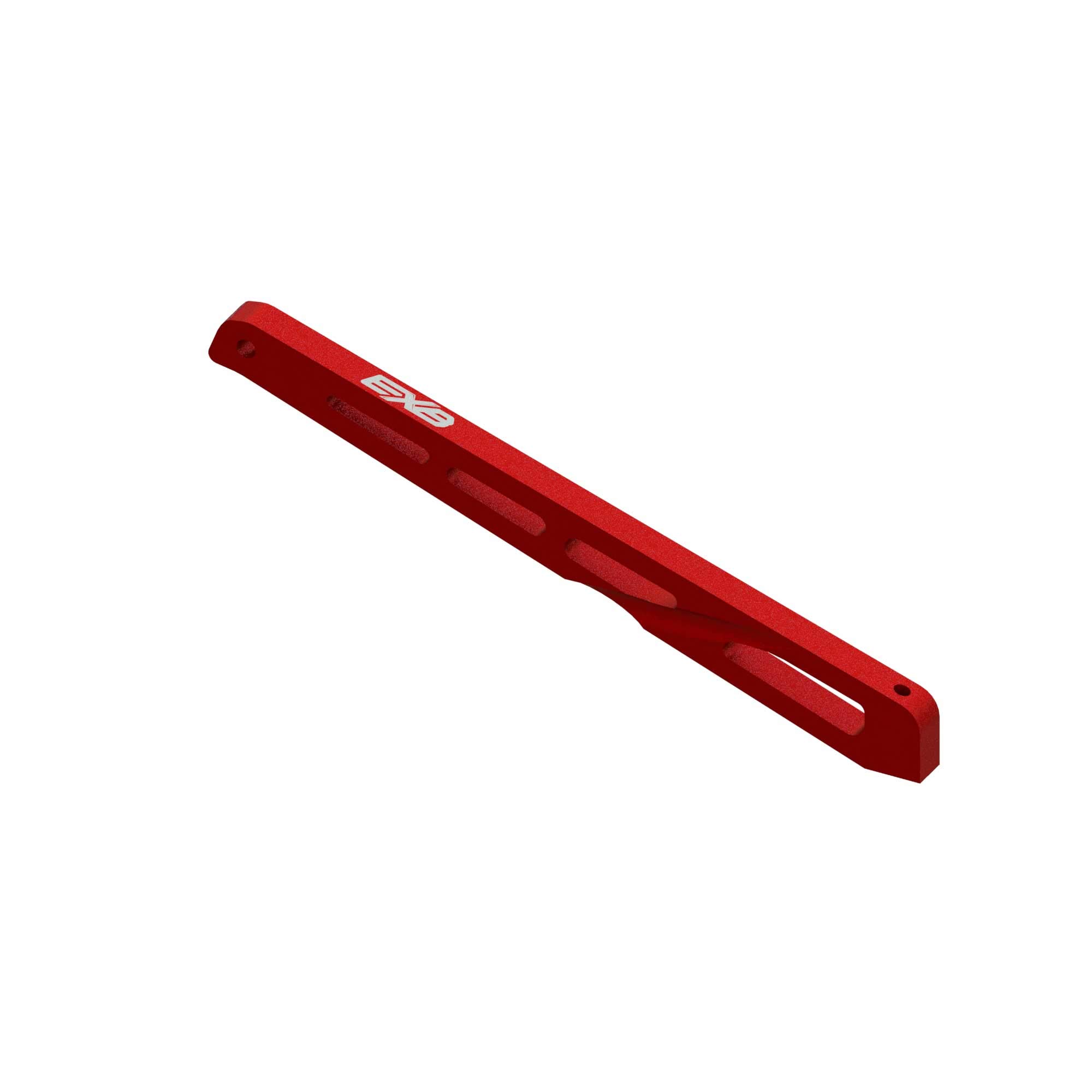 arrma-mini-chassis-strebe-alu-140mm-rot-exb-hinten-mitte image 1