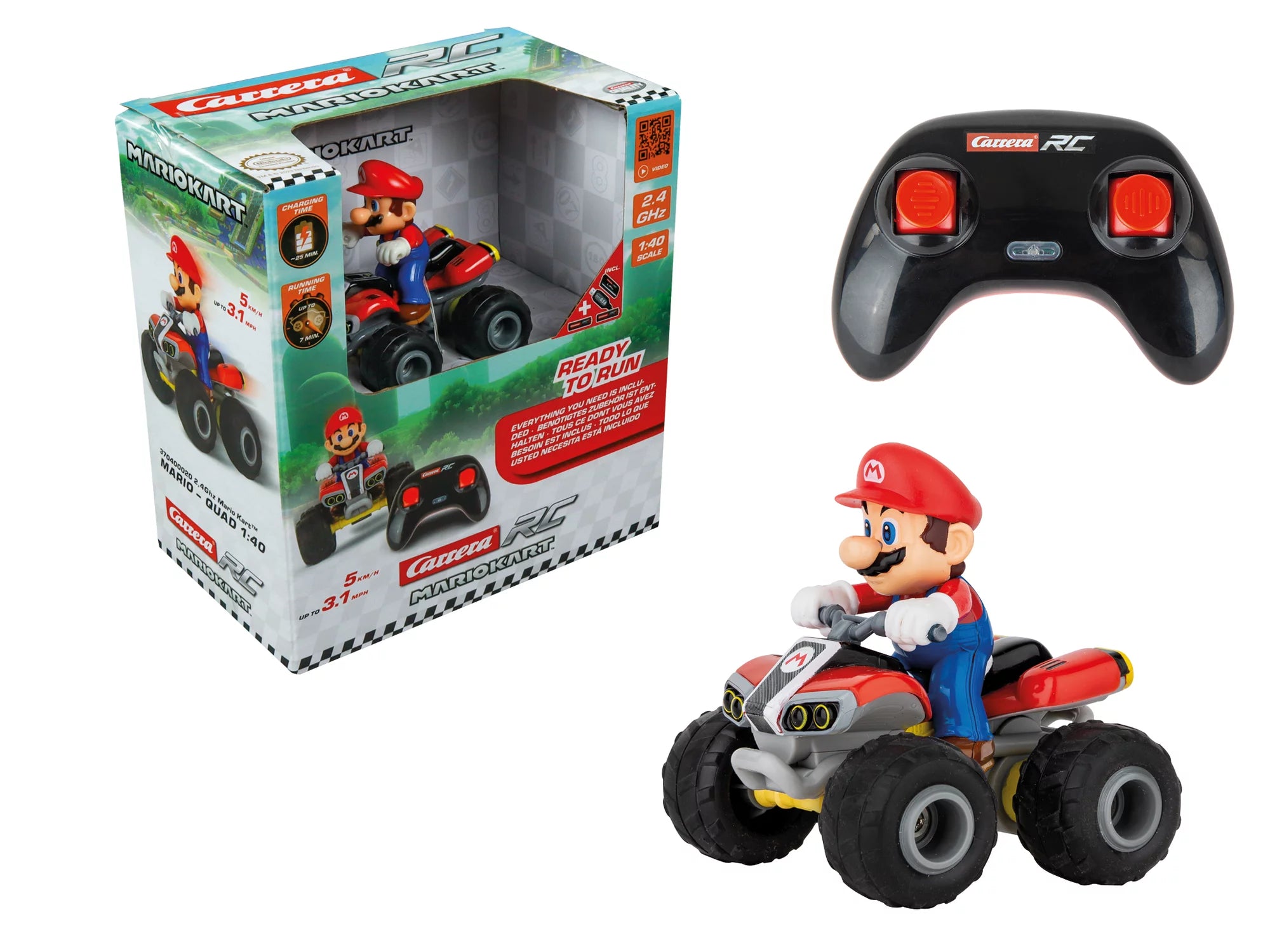carrera-mario-kart-mario-quad-rc-auto-1-40-2-4-ghz image 2