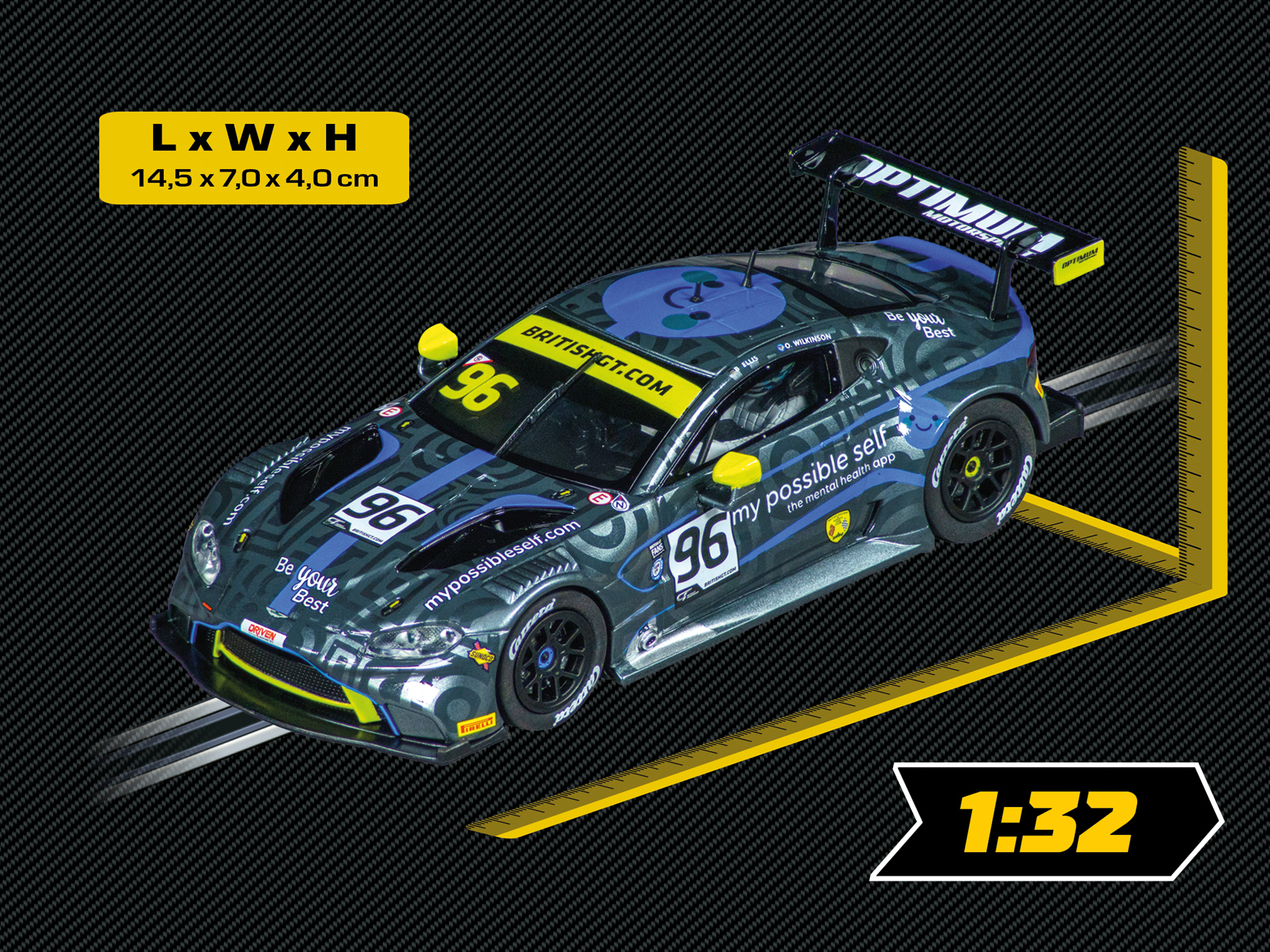 carrera-digital-132-aston-martin-vantage-gte-optimum-slotcar-1-32 image 4