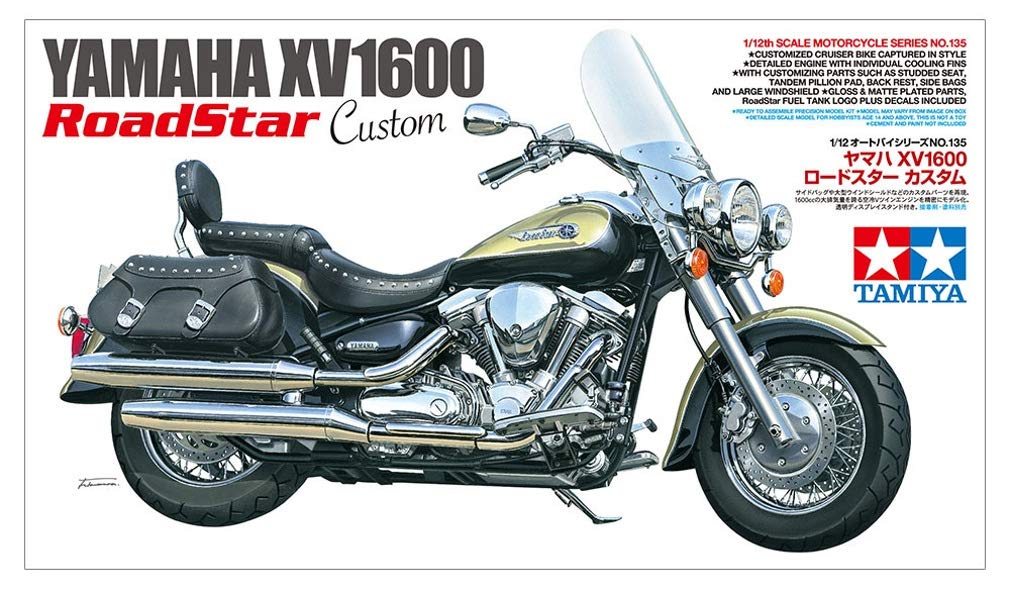 tamiya-static-models-yamaha-xv1600-roadstar-motorrad-bausatz-1-12 image 8